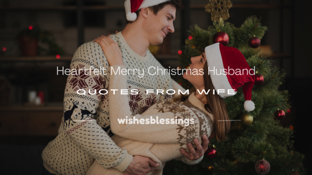 merry christmas husband quotes
