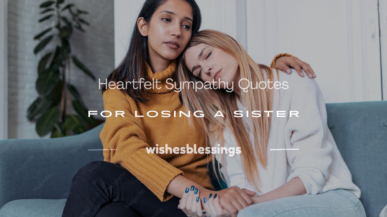 sympathy quotes for losing a sister