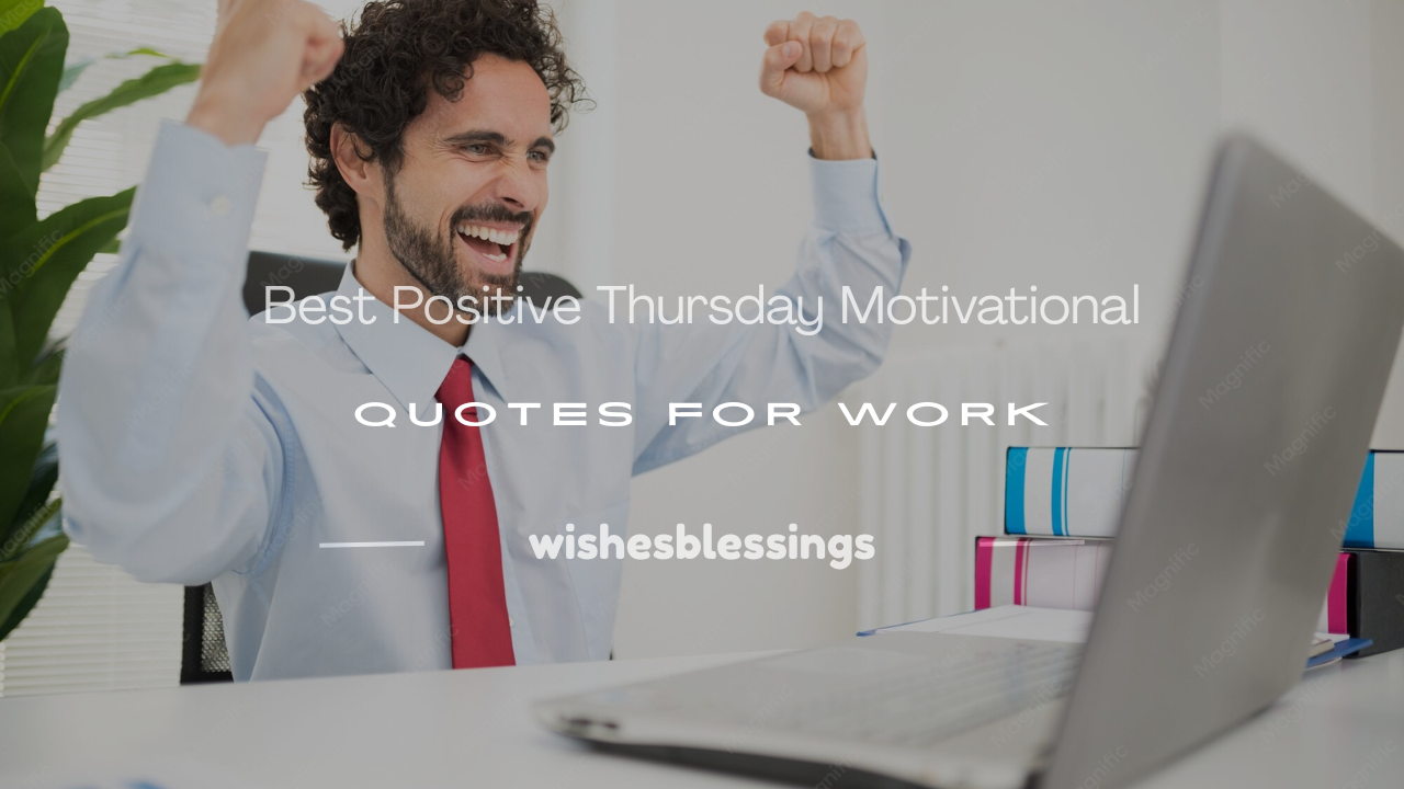 positive thursday motivational quotes for work